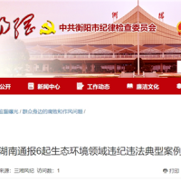 超时、超量、越界采砂！湖南通报6起生态环境领域违纪违法典型案例 2起与砂石有关！